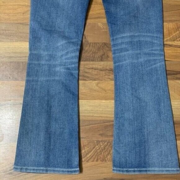 Miss Me Signature Bootcut Jean Low Rise Embroidered Beaded Denim Pant 30" - Picture 5 of 16